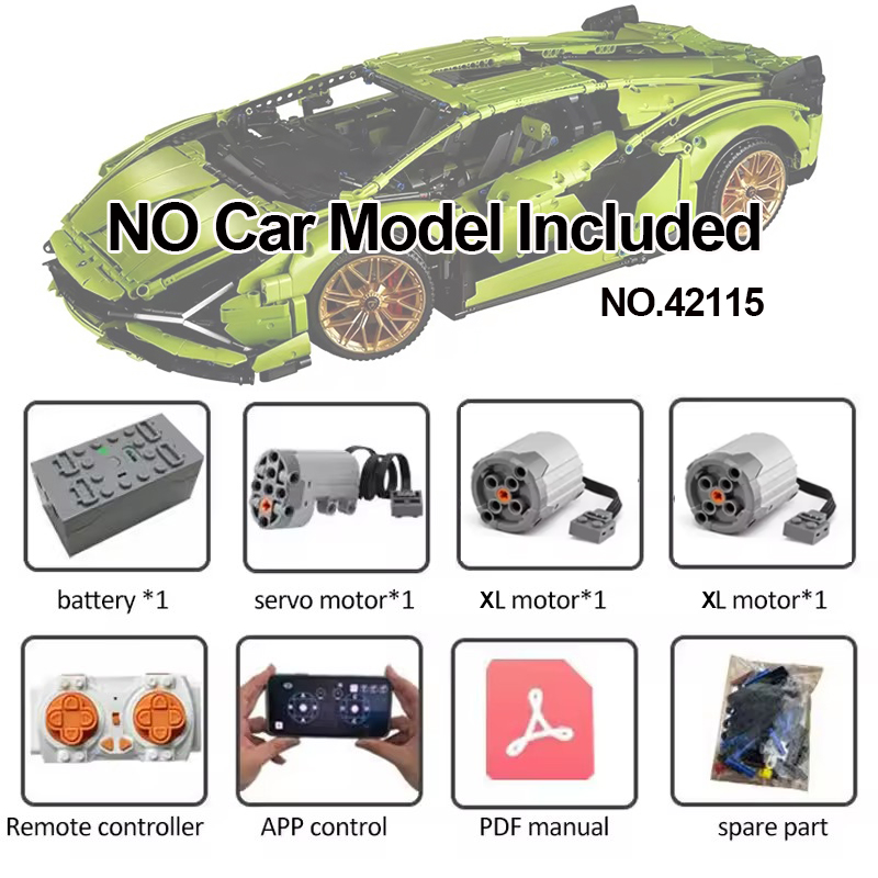 Technical RC Modification Moto - Lego Set Technic ulasan dan harga