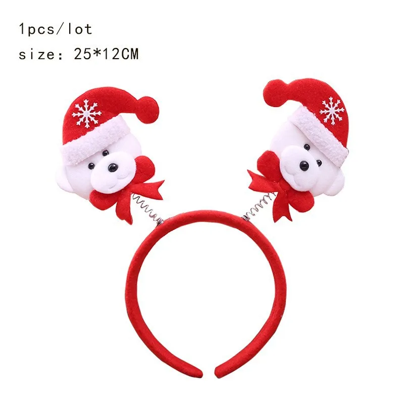 10pcs Christmas Hairband Party - Reindeer Antlers Headband ulasan dan harga