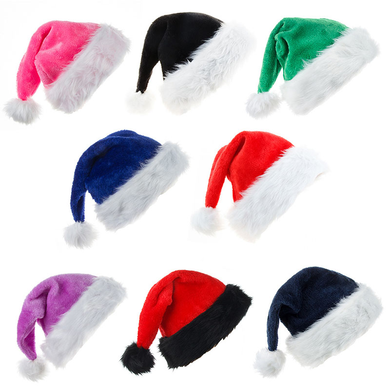 Colorful Large Adult Plush Chr - Santa Hat Plush ulasan dan harga